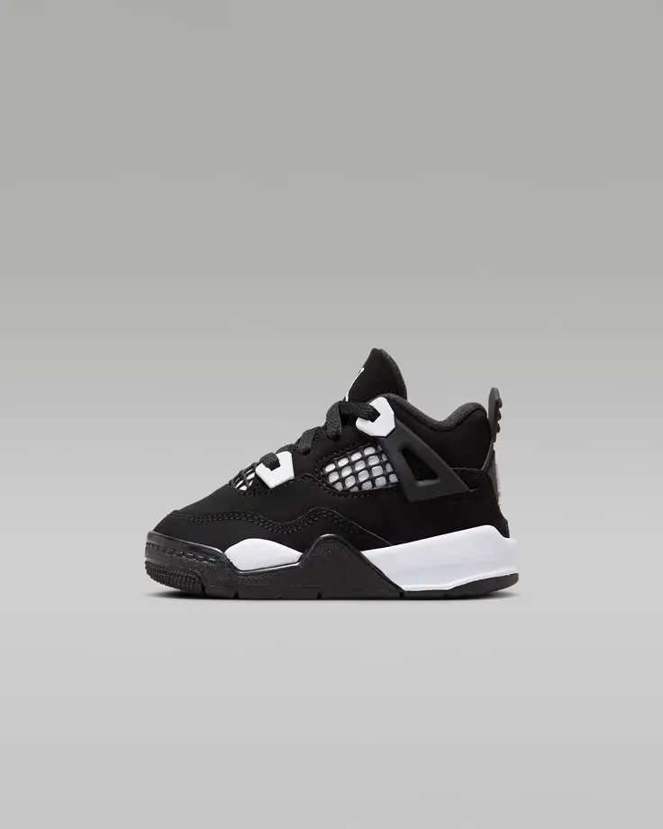 Kids Jordan 4 Black