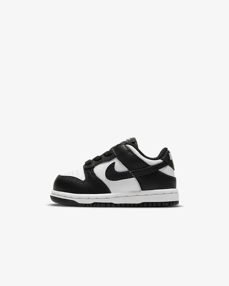 Kids Air Force 1 Black White